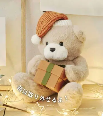 새상품 쓰리코인즈 곰 산타 봉제 인형 크리스마스