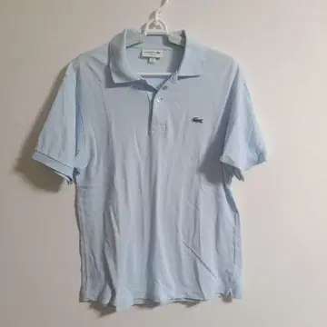 LACOSTE 라이트 블루 피케 셔츠 FR4