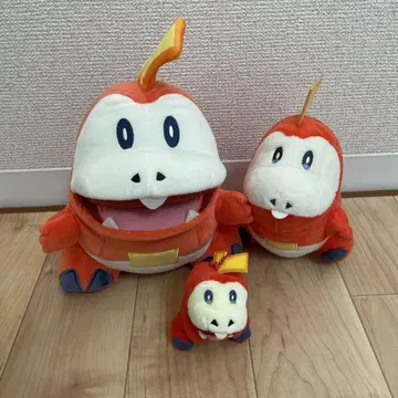 포켓몬 뜨아거(호게타) 봉제 인형 3개 세트