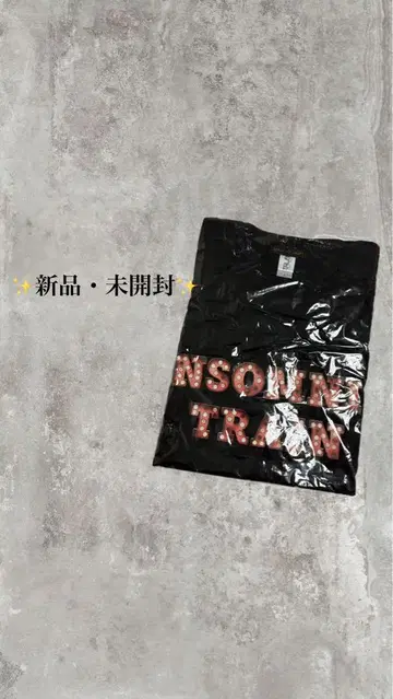 [세상의 끝] 인섬니아 트레인 블랙 T셔츠 새상품 미개봉