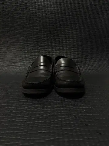 파라부트 블랙 가죽 로퍼