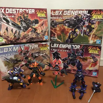 골판지 전기 LBX 프라모델 조립 완료 묶음 판매
