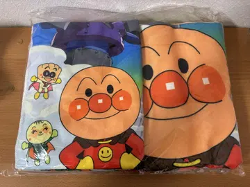 호빵맨 메이지 오리지널 디자인 부모자녀 타월 (대소 2장 세트)