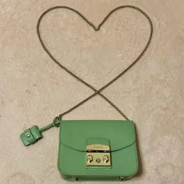 FURLA(훌라) 메트로폴리스 미니 숄더백 라이트 그린
