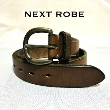 nest Robe 네스트로브 가죽 벨트 새들 레더 브라운 일본제