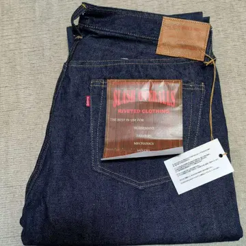 SLASH OVERALLS 스트레이트 데님 w32
