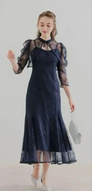 돌리돌 볼레로 레이어 레이스 드레스 (덤 신발 포함)
