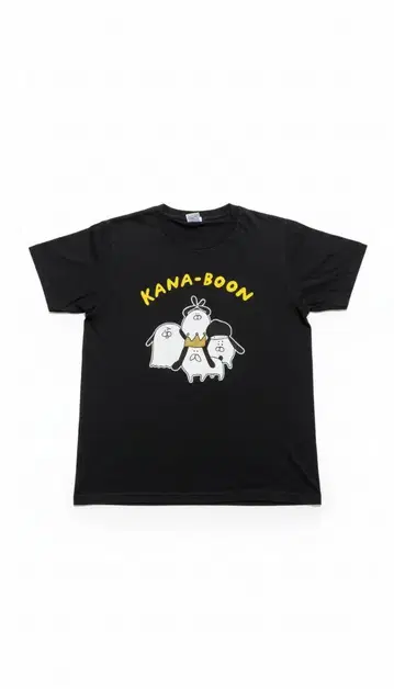 KANA-BOON 투어 T셔츠 블랙