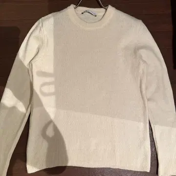 2024년 긴자 ZARA 구매 캐시미어 니트 아이보리 M