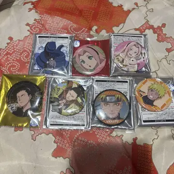 NARUTO 캔뱃지 모음 세트