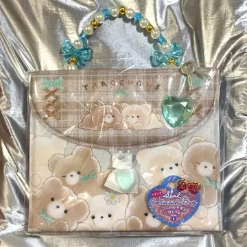 타로짱즈 씰 컬렉션 백 열쇠 포함 씰북 씰 바인더