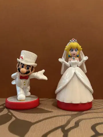 amiibo 슈퍼마리오 피치 웨딩 스타일