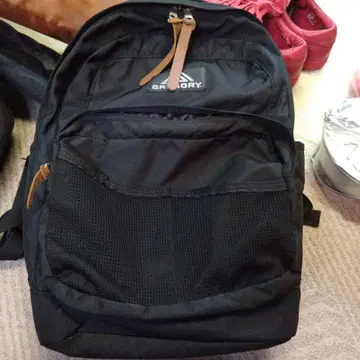 GREGORY 블랙 백팩