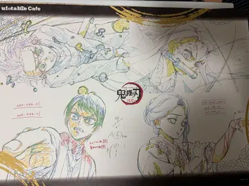귀멸의 칼날 ufotable cafe 런천매트 아사쿠사 편