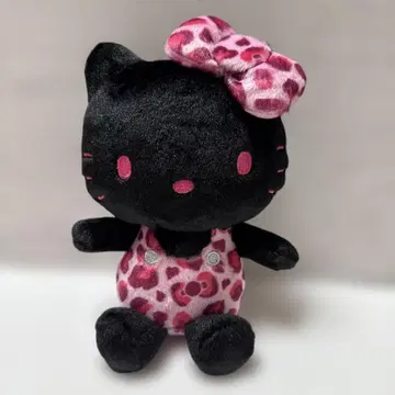 산리오 헬로키티 레오파드 무늬 봉제 인형