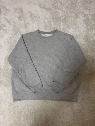 Snow peak Recycled Cotton Pullover 그레이 M