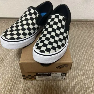 VANS 슬립온 블랙 화이트