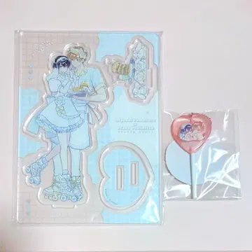 퇴근 후, 우사카 씨를 벗기면 우사미츠 아크릴 스탠드 참 세트