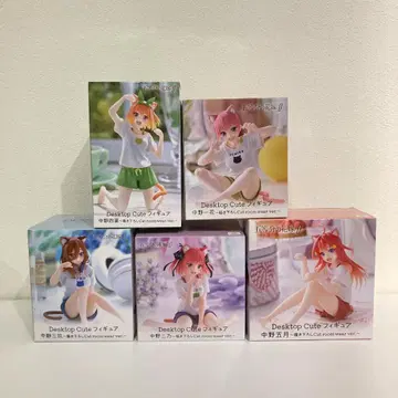 5등분의 신부 오리지널 일러스트 고양이 룸웨어 ver. 5인 세트