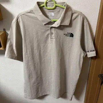 THE NORTH FACE 베이지 피케 셔츠 XL