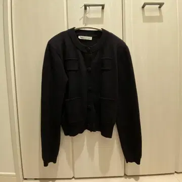 ZARA 플레인 니트 자켓