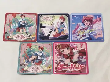 스토푸리 리이누 빅 에코 콜라보 코스터 언어의 원더랜드 5종