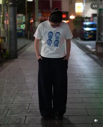 레어 katame T셔츠 화이트
