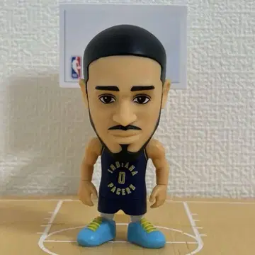 NBA BALLERS 시리즈 2 탄력 버튼 인디애나 페이서스