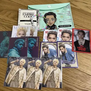 MA55IVE 스즈키 타카히데 팔찌 트레이딩 카드 세트