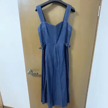 Rirandture 사이드 플리츠 코르셋 원피스