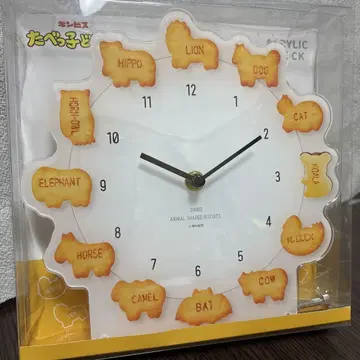긴비스 타베콧토 동물 아크릴 시계