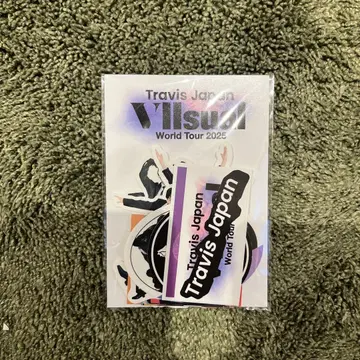 Travis Japan 비주얼 월드 투어 스티커 세트
