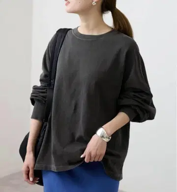mean machine age 별주 CROPPED LS TEE
