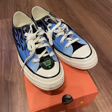 CT70 BLACK FLAME LO CONVERSE 26.5 파이어