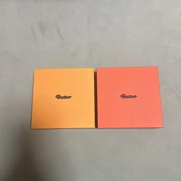 BTS Butter Special Edition 오렌지 핑크