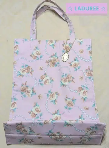 LADUREE 라뒤레 핑크 토트백 에코백 서브백