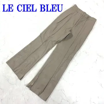 르쉘블루 인조 가죽 슬랙스 팬츠 베이지 폴리에스테르 34 C4336