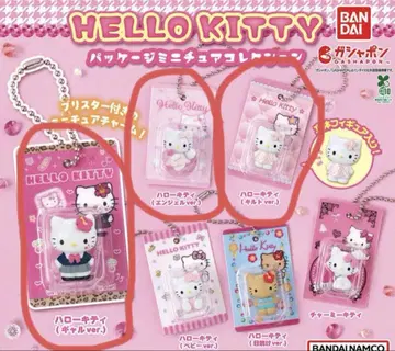 HELLO KITTY 패키지 미니어처 컬렉션 3종