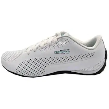 미사용 새상품 PUMA 메르세데스 벤츠 메쉬 화이트 스니커즈