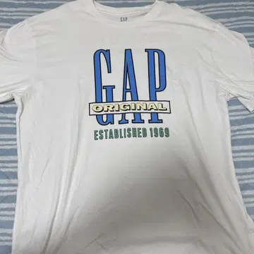 GAP ORIGINAL TEE CLASSIC FI XL