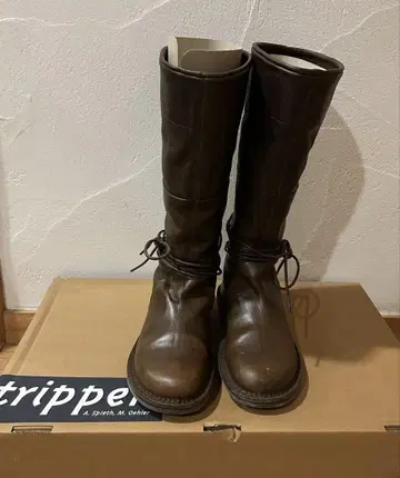 [ 새상품급 ] trippen MEXICO 롱 부츠 36 약 23cm