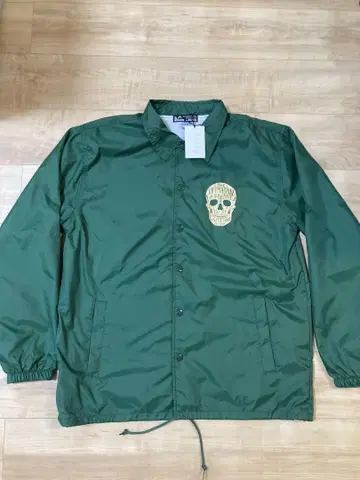 더 소프트머신 그린 나일론 자켓 XL