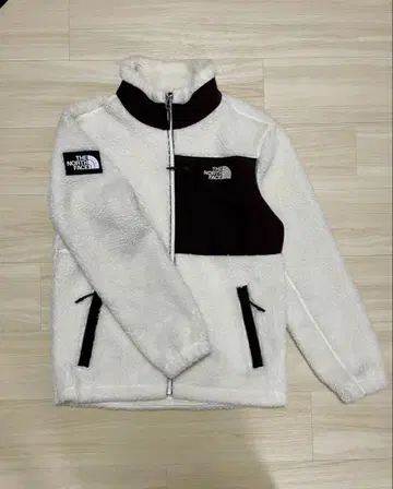 THE NORTH FACE 플리스 자켓 화이트/브라운 / 가격 인하 가능