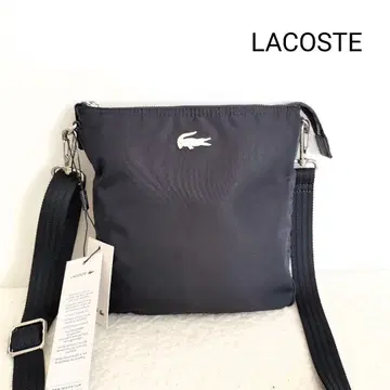 미사용품 LACOSTE 라코스테 숄더백 블랙 나일론