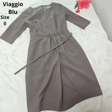 [오샤레 Viaggio Blu] 브라운 원피스 사이즈 0