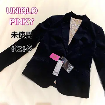 [ 미사용 ] UNIQLO PINKY 콜라보 테일러드 자켓