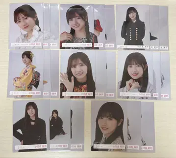 사쿠라자카46 오다쿠라 레이나 브로마이드 세미 컴프 묶음 판매