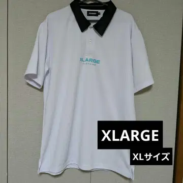 XLARGE 하프 버튼 셔츠 화이트 XL 사이즈 새상품급