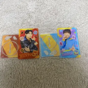 새상품 가면라이더 가브 아크릴 카드 스탠드 컬렉션 쇼우마 키즈나