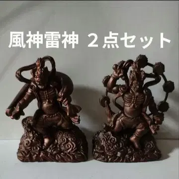 풍신상뇌신상 피규어 2세트 맥스 리미티드 불상 피규어 풍신뇌신